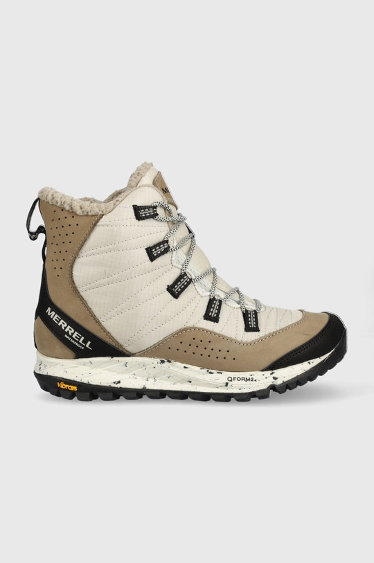 бежевый Зимние сапоги Merrell Женский