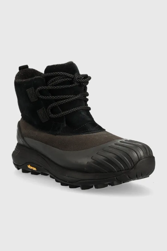 Cipele za snijeg od brušene kože Merrell crna