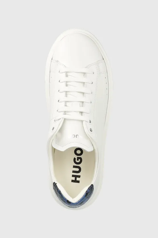 λευκό Δερμάτινα αθλητικά παπούτσια HUGO Quiver