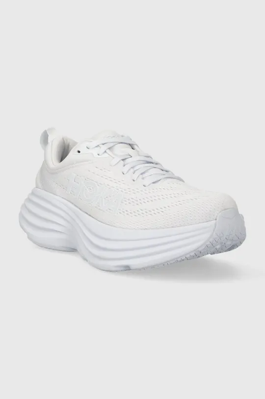 Hoka One One running shoes Bondi 8 white