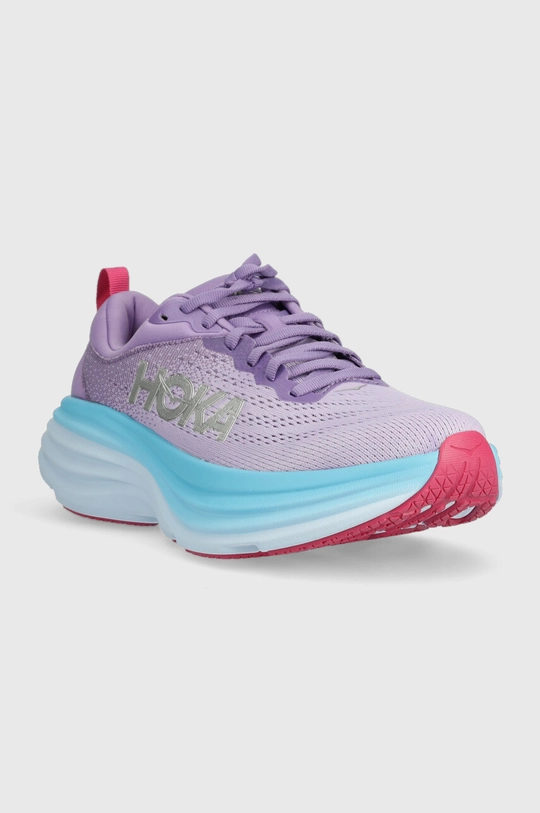 Παπούτσια για τρέξιμο Hoka One One Bondi 8 μωβ