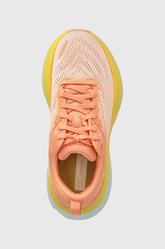 pomarańczowy Hoka One One buty do biegania Bondi 8