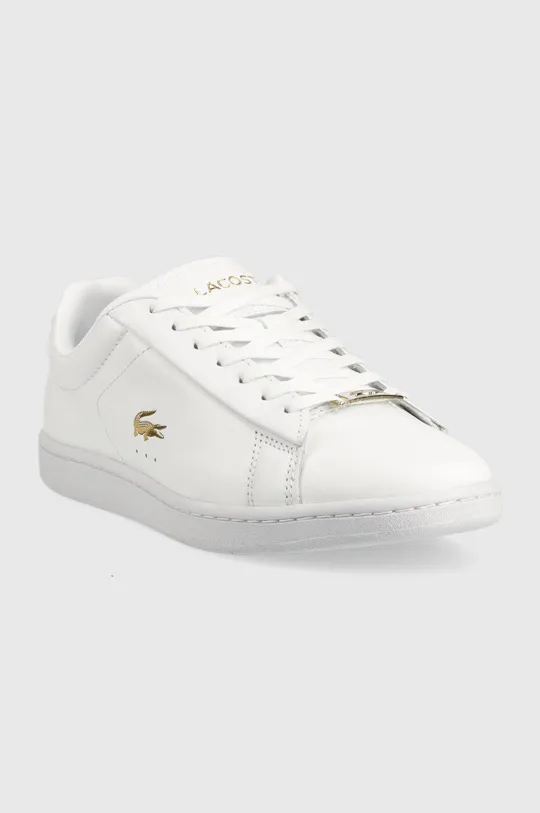 Δερμάτινα αθλητικά παπούτσια Lacoste Carnaby λευκό
