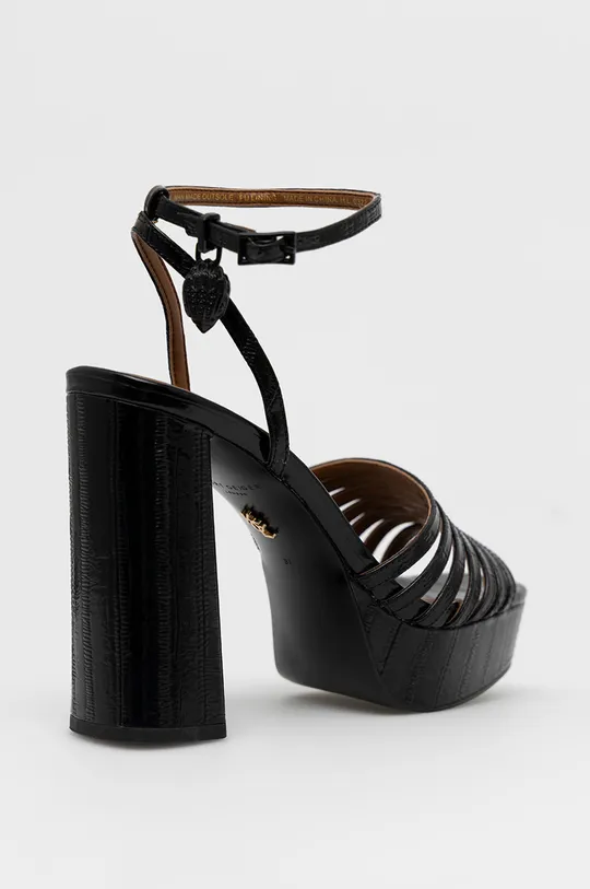 Kožené sandále Kurt Geiger London Pierra čierna