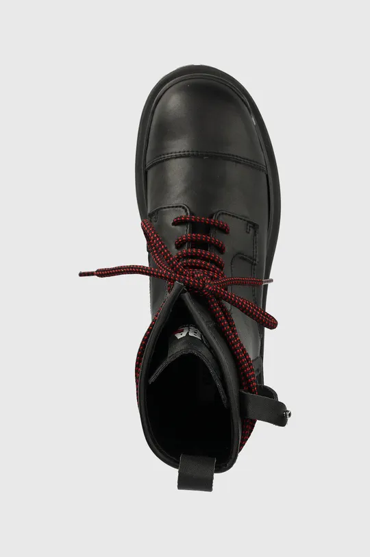 чорний Шкіряні черевики Karl Lagerfeld X Cara Biker Ii