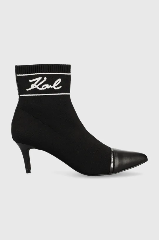 čierna Členkové topánky Karl Lagerfeld PANDARA Dámsky