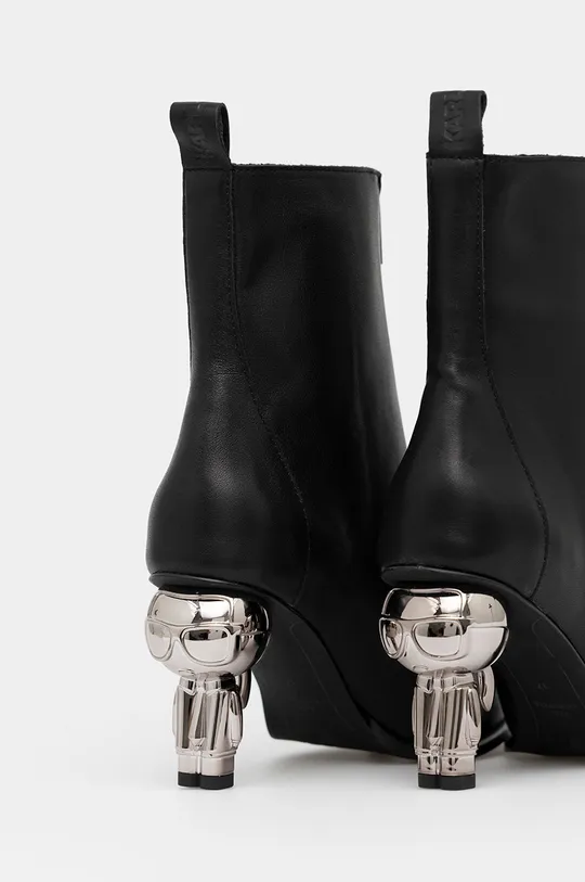Шкіряні черевики Karl Lagerfeld Ikon Heel  Халяви: Натуральна шкіра Внутрішня частина: Синтетичний матеріал, Натуральна шкіра Підошва: Синтетичний матеріал