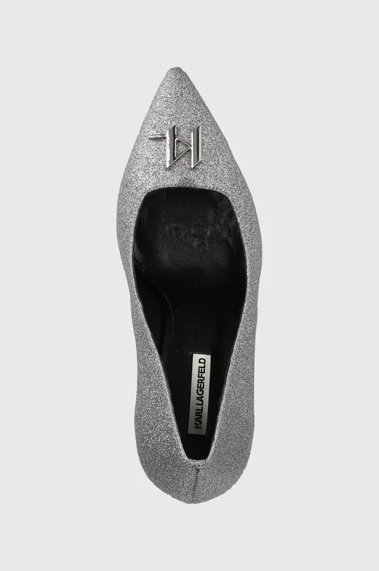 ασημί Γόβες παπούτσια Karl Lagerfeld Debut