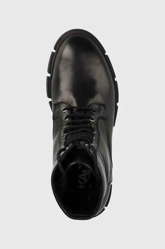 crna Kožne čizme Karl Lagerfeld Aria