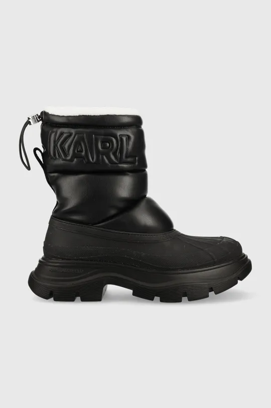 чорний Зимові чоботи Karl Lagerfeld Жіночий