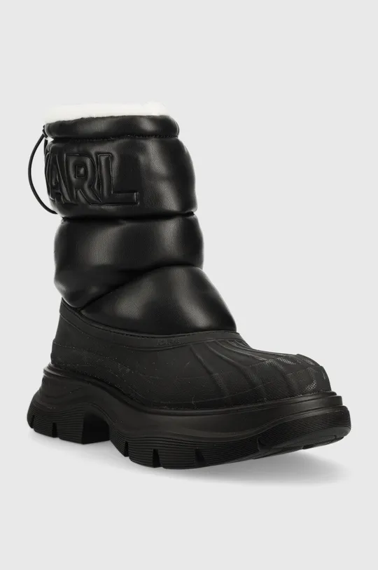 Μπότες χιονιού Karl Lagerfeld LUNA μαύρο