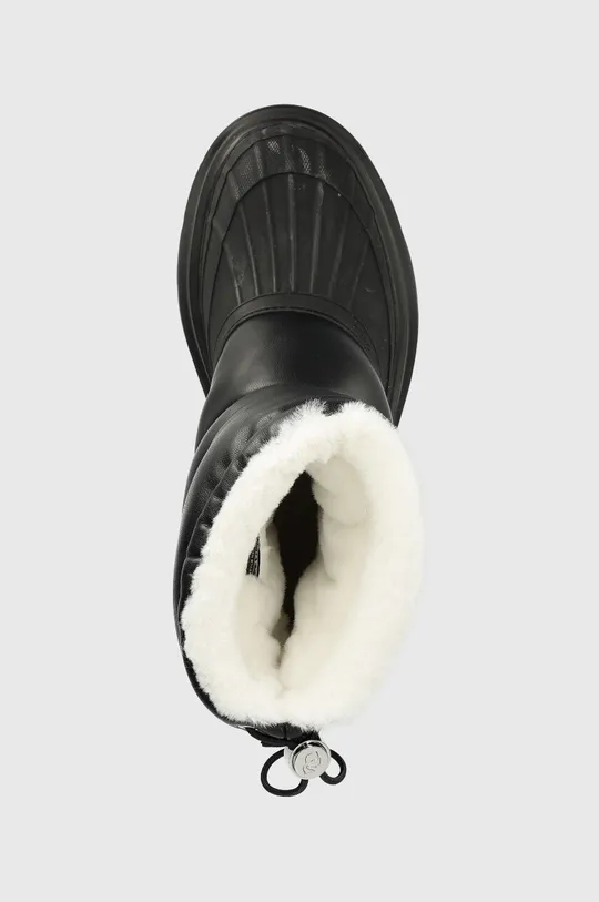 czarny Karl Lagerfeld śniegowce LUNA