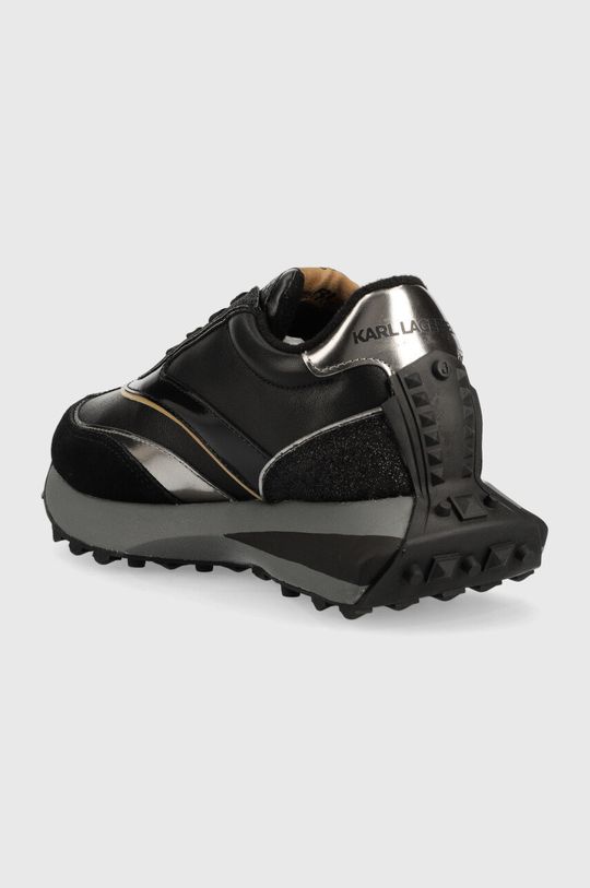 Karl Lagerfeld sneakersy ZONE Cholewka: Materiał tekstylny, Skóra naturalna, Skóra zamszowa, Wnętrze: Materiał tekstylny, Podeszwa: Materiał syntetyczny