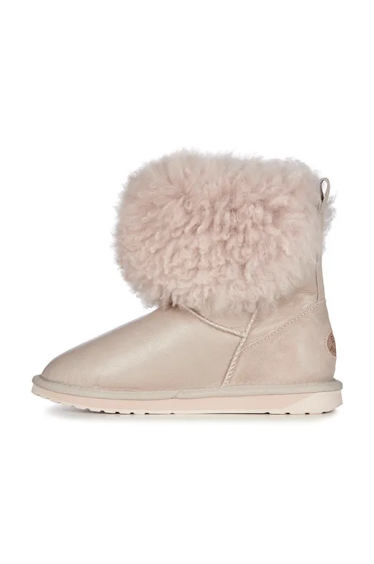 ροζ Δερμάτινες μπότες χιονιού Emu Australia Teddy Wurren