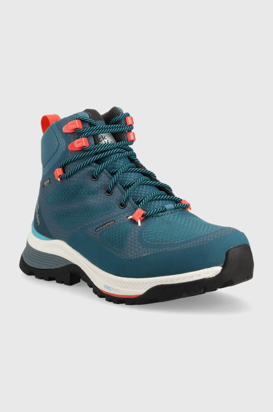 Ботинки Jack Wolfskin Force Striker Texapore Mid бирюзовый