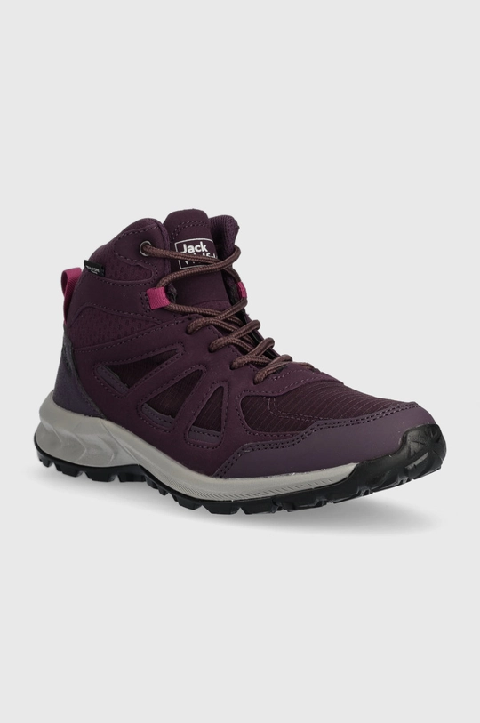 Jack Wolfskin cipő Woodland 2 Texapore Mid lila