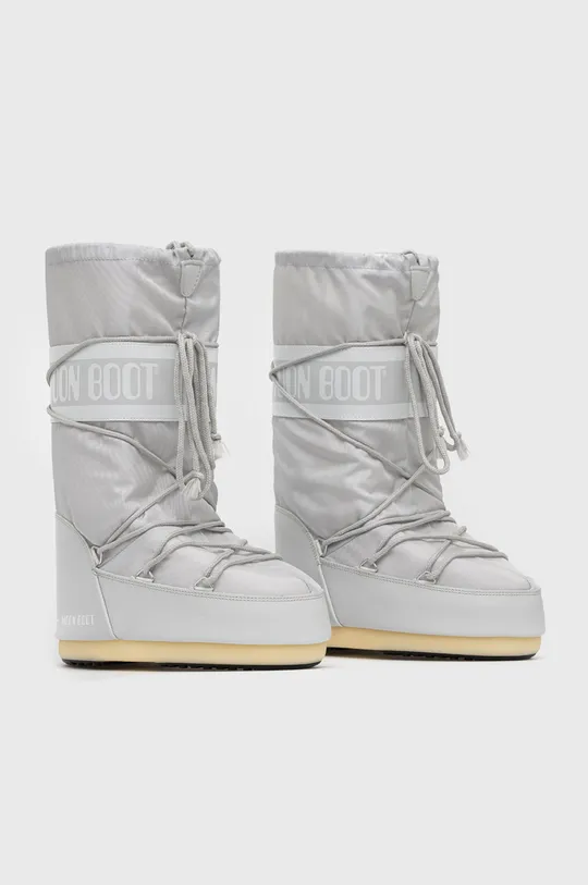 gray Moon Boot snow boots Icon Nylon Women’s