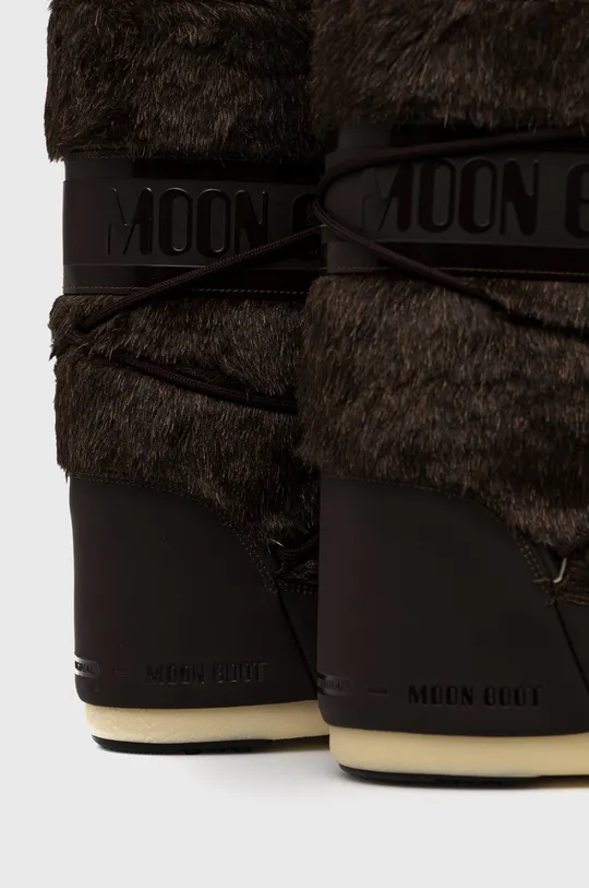 Зимние сапоги Moon Boot Icon Faux Fur  Голенище: Синтетический материал, Текстильный материал Внутренняя часть: Текстильный материал Подошва: Синтетический материал