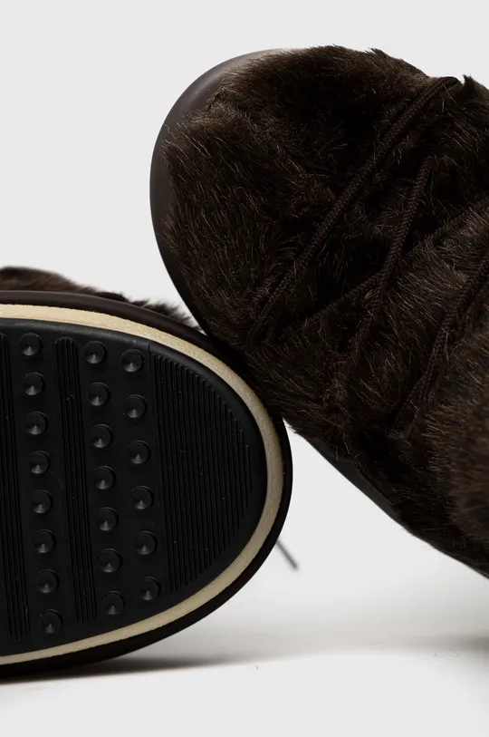 smeđa Čizme za snijeg Moon Boot Icon Faux Fur