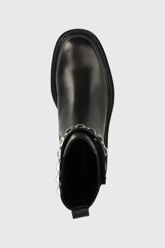čierna Kožené topánky chelsea Aldo