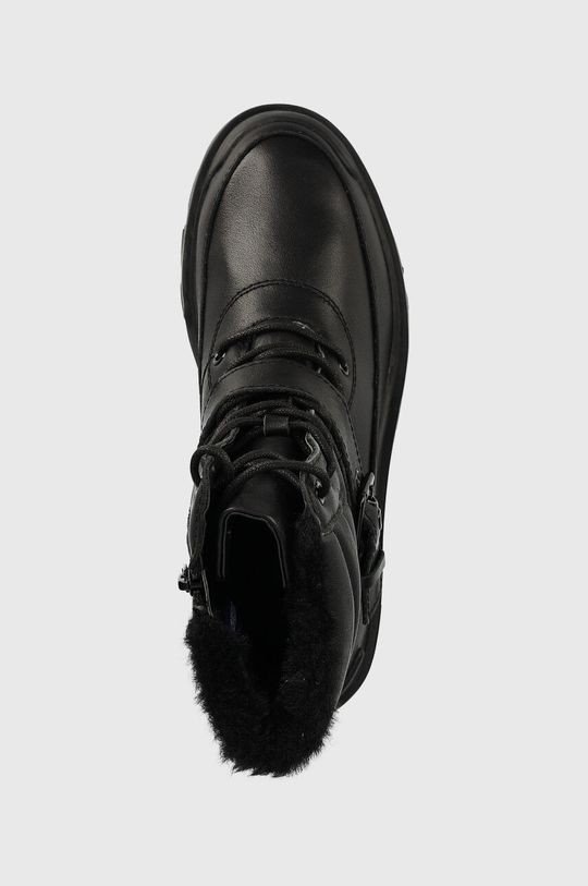 černá Kožené kotníkové boty Aldo Alpa