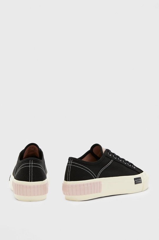 Πάνινα παπούτσια AllSaints Jackie Flatform Sneaker μαύρο