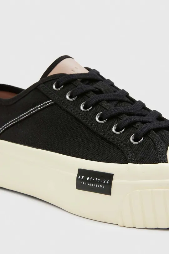 μαύρο Πάνινα παπούτσια AllSaints Jackie Flatform Sneaker