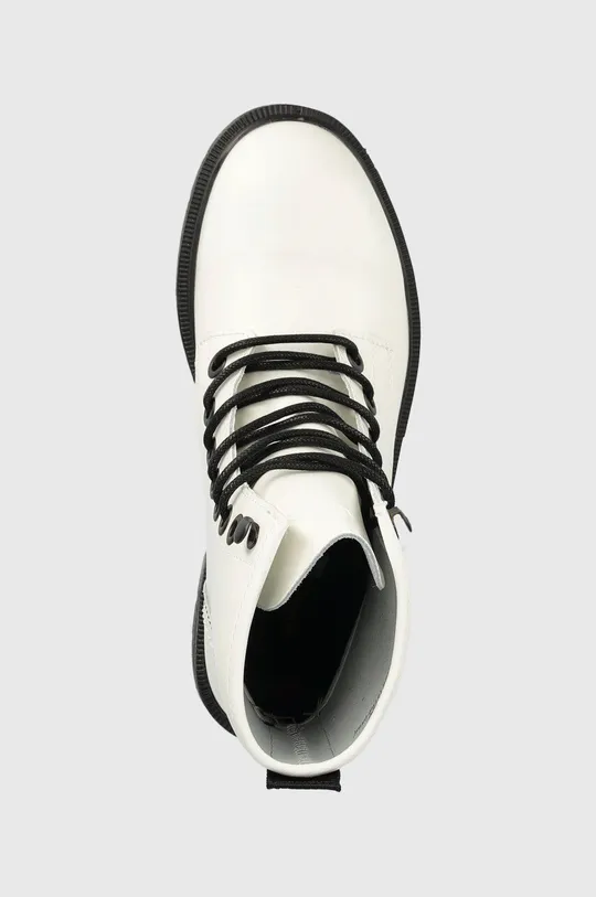 білий Шкіряні черевики Wrangler