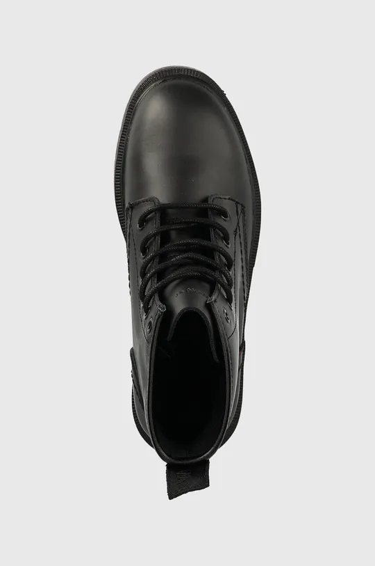 čierna Kožené členkové topánky Wrangler