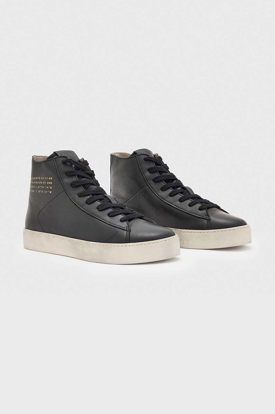 AllSaints trampki skórzane Tana High Top czarny