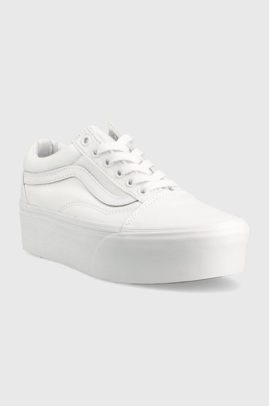 кеды Vans old skool stackform белый