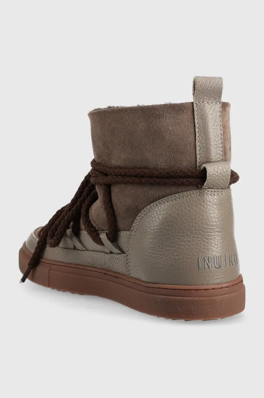 Kožne cipele za snijeg Inuikii  Vanjski dio: Prirodna koža, Brušena koža Unutrašnji dio: Vuna Potplat: Sintetički materijal