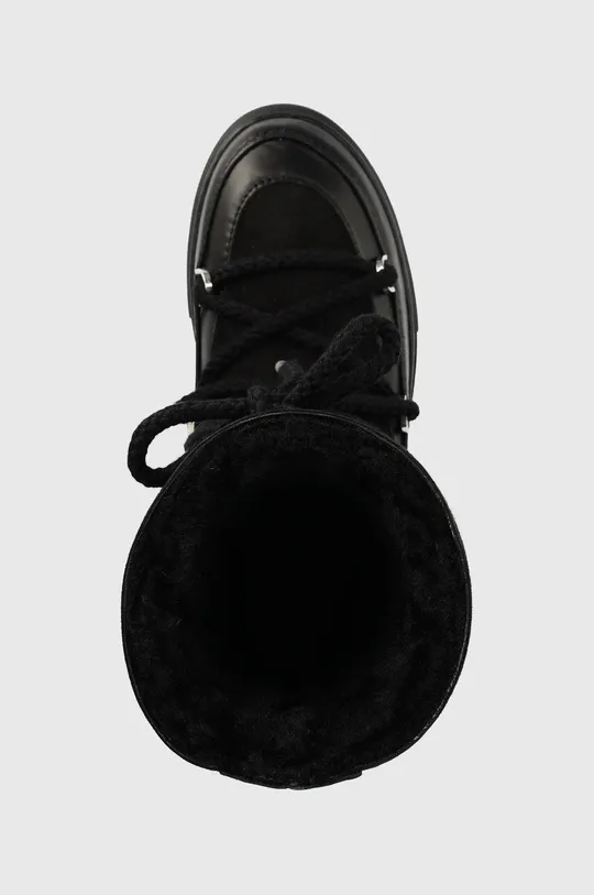 μαύρο Δερμάτινες μπότες χιονιού Inuikii Classic High Laced