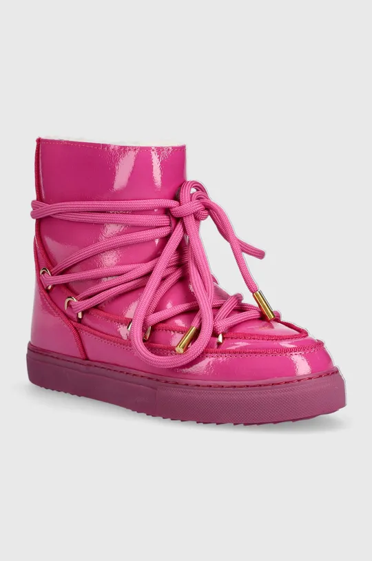 Δερμάτινες μπότες χιονιού Inuikii ροζ