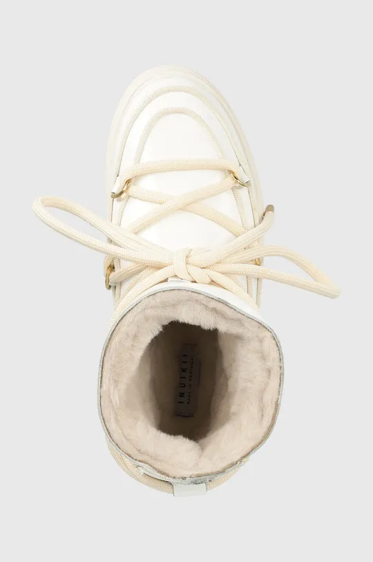 bijela Kožne cipele za snijeg Inuikii Naplack