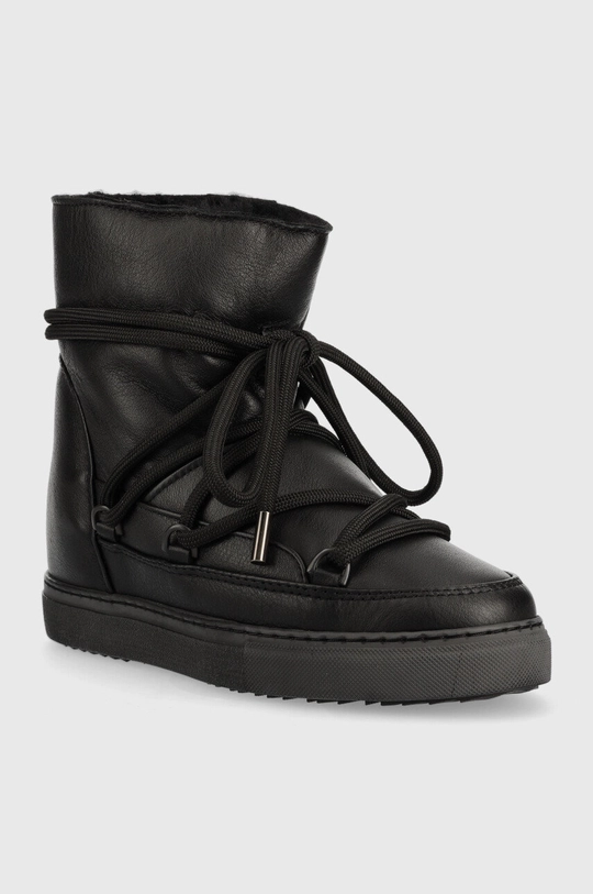 Кожаные сапоги Inuikii Nappa Wedge чёрный