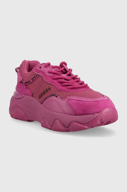 Guess sneakersy różowy