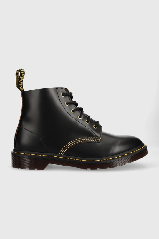 čierna Kožené členkové topánky Dr. Martens 101 Arc Dámsky