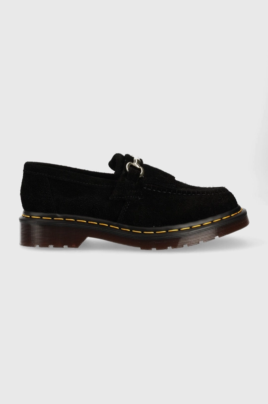 czarny Dr. Martens mokasyny zamszowe Snaffle Damski