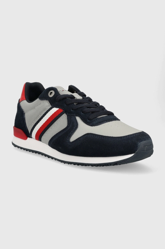 Tenisice Tommy Hilfiger ICONIC RUNNER MIX mornarsko plava