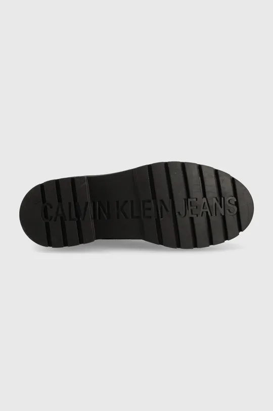 Usnjeni gležnarji Calvin Klein Jeans Ženski