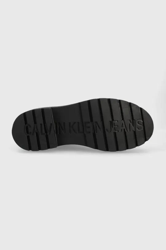 Kožené členkové topánky Calvin Klein Jeans Dámsky