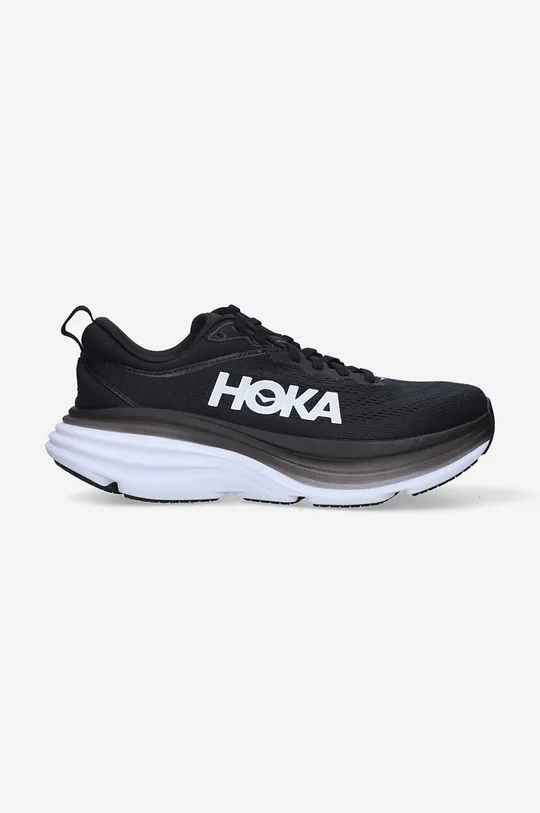 black Hoka shoes Bondi 8 Women’s