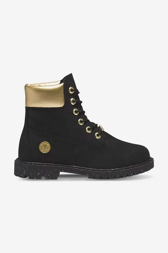 negru Timberland bocanci din piele întoarsă 6IN Hert BT Cupsole W De femei