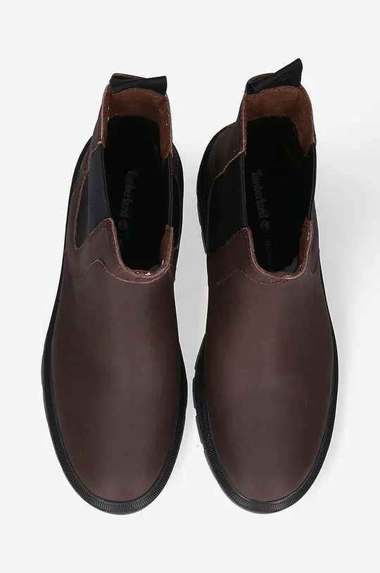 hnedá Kožené topánky chelsea Timberland Cortina Valley Chelsea