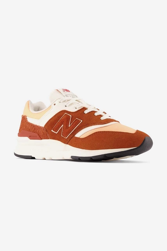 orange New Balance sneakers CW997HVR