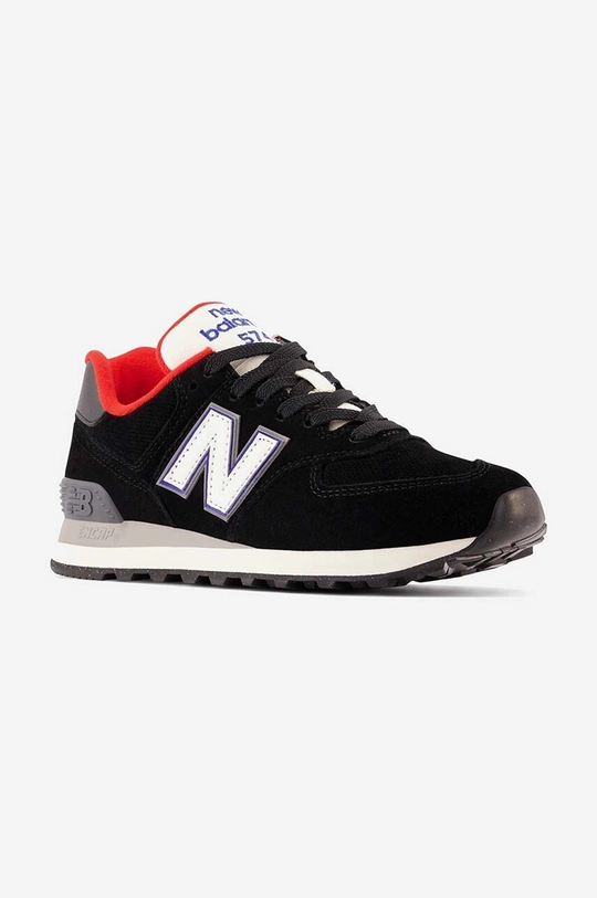 μαύρο Αθλητικά New Balance WL574WG2