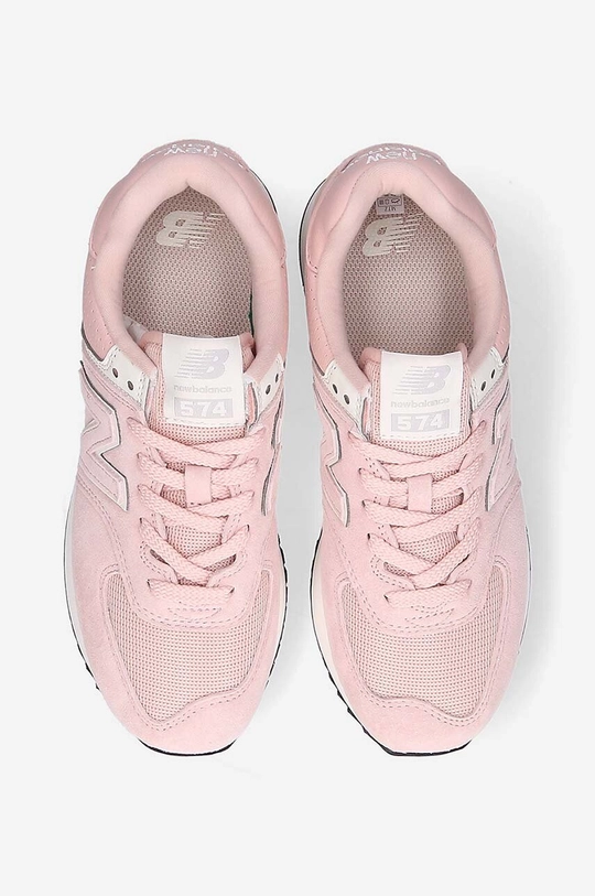 pink New Balance sneakers WL574ZAC