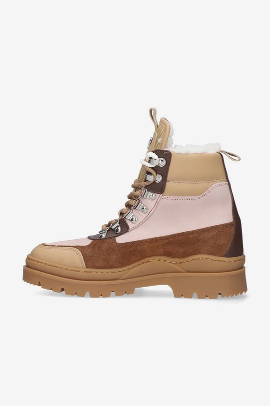 Kožené kotníkové boty Filling Pieces Mountain Boot Mix  Svršek: Přírodní kůže Vnitřek: Textilní materiál Podrážka: Umělá hmota