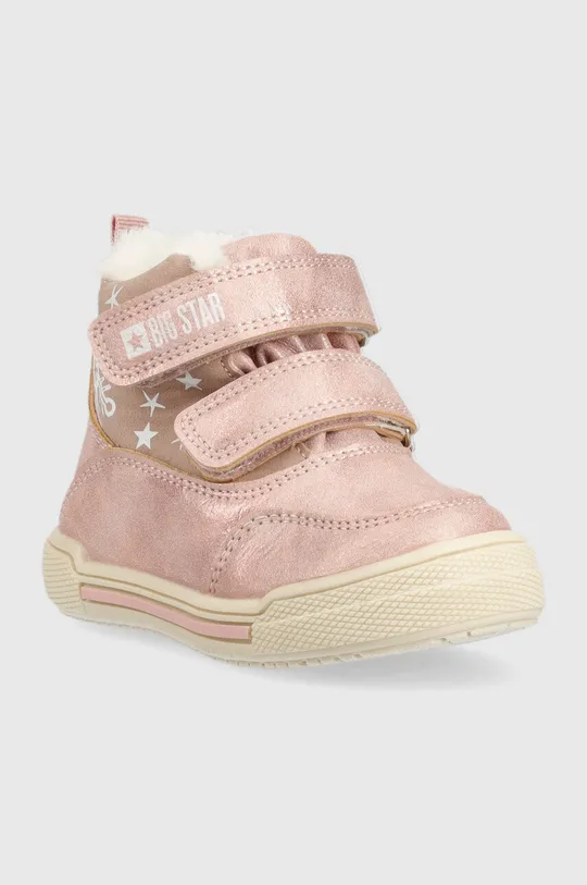 Παιδικές μπότες χιονιού Big Star ροζ